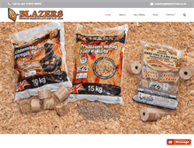 Tablet Screenshot of blazersfuels.co.uk